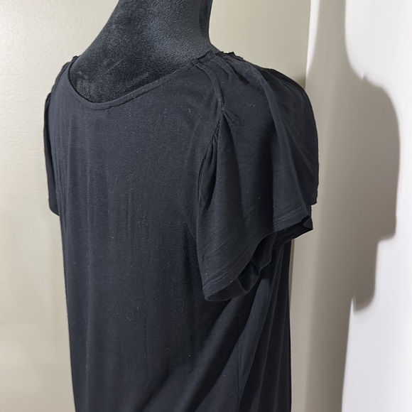 Cable & Gauge Women’s Flowy Summer Short Sleeve Top - Picture 3 of 6